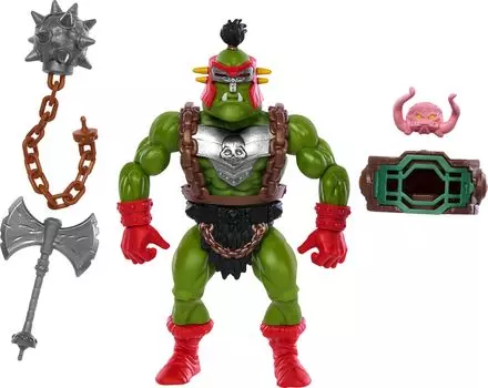 Фигурка Черепаха Крэнг из сериала «Властелины вселенной: Начало» 16 TMNT Motu Crossover, игрушка Грейскалла, артикуляция и злодей, черный. чёрный