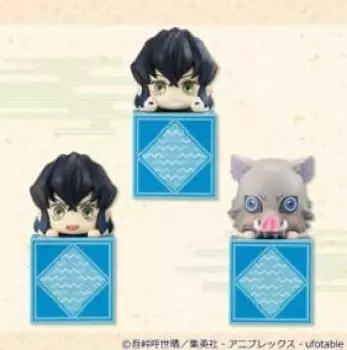 Фигурка Demon Kimetsu no Yaiba Hikkake и набор из 3 типов Howahowa Убийца — Иноске! Иносукэ! Иносукэ! - Нико, Онигири,