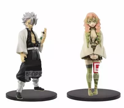 Демон Клинок рассекающий демонов Фигурка Узы 14-я форма Шинадзугава Санеми Канроджи Мицури Сепия Цвет Истребитель