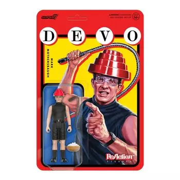 Фигурка Devo Фигурка DEVO Whip It ReAction Wave 1 Марк Мазерсбо Super7 ИГРУШКА