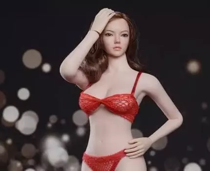 Фигурка Девушка Игрушки FG069A Бесшовное сексуальное кружевное нижнее белье и чулки Комплект голова и обувь не [TOYBARJAPAN] 1/6 Аксессуары/Огонь (тело, в комплекте)