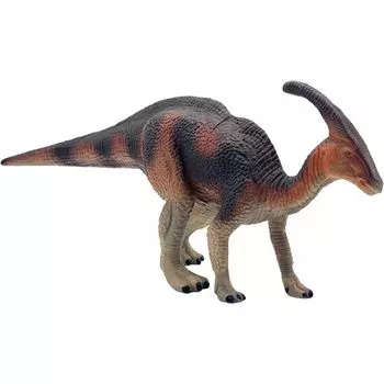 Фигурка динозавра FJmark, модель настоящая, очень мощная, очень большая, изготовлена из ПВХ, для детей от 6 лет (Паразауролофус)