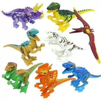 Фигурка динозавра Yogoyo Dino World 8 предметов набор 2 77021, 1 набор, популярные игрушки в Корее
