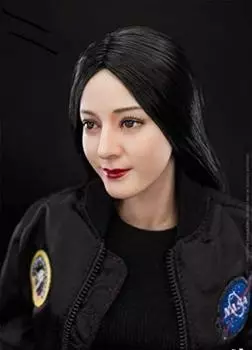 фигурка длинные черные волосы красивая голова и VC женское тело не [TOYBARJAPAN] 1/6 аксессуары/VERYCOOL FX08-B 3.0 (одежда включена)