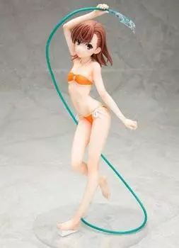 Фигурка для игры в воду A Some Scientific Railgun S Микото Мисака, аниме-версия.