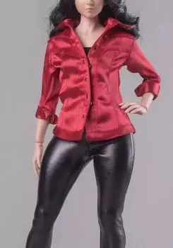 Фигурка для TBLeague Body MUDOTOYS Ol Office Lady Высококачественная рубашка с длинными рукавами не включает голову и [TOYBARJAPAN] 1/6 Аксессуары/Подходит CTC-003