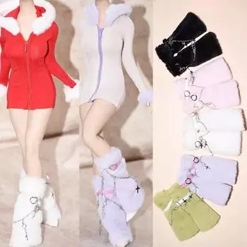 Фигурка для TBLeague Body Сексуальная Красивая Женщина Модная Плюшевая Гетра для Ног Чехол Голова и Одежда Не [TOYBARJAPAN] 1/6 Аксессуар/Подходит (Тело,