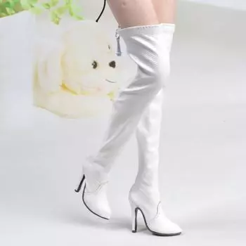 Фигурка для TBLeague, сексуальная, красивая, кожаная, в стиле выше колена, супер длинные туфли на высоком каблуке, голова и одежда не [TOYBARJAPAN] 1/6, аксессуары/подходящее тело,