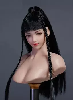 Фигурка для TBLeague YMTOYS YMT100 Подвижные глаза Перламутровая кожа Старшеклассница Красивая девочка Действие Глаза Азиатская красивая женская голова и тело Не