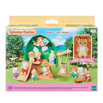 Фигурка домика на дереве Sylvanian Family для детского сада, 1 шт., популярные корейские игрушки