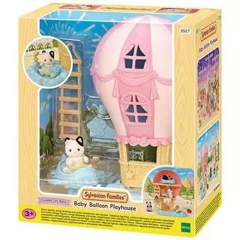 Фигурка домика на воздушном шаре Sylvanian Family Babyland 5527, 1 шт., популярные корейские игрушки