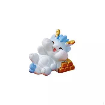 Фигурка дракона для украшения приборной панели автомобиля - изысканное настольное украшение для дома и офиса Style F