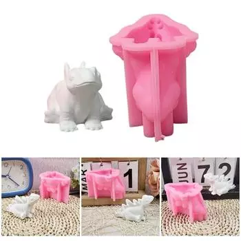 Фигурка дракона силиконовые формы для свечей формы из эпоксидной смолы для изготовления свечей мыла шоколадных конфет торта помадки украшения