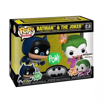 Фигурка Джокера и Бэтмена Funko Vinyl 2PK Batman 85th Anniversary BATMAN THE JOKER Funko Pop! &