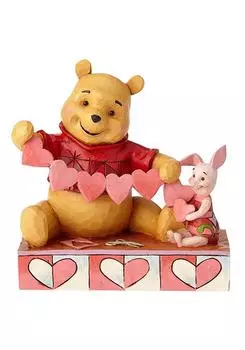 Фигурка enesco Винни-Пух и Пятачок Сердце Традиции Диснея 4059746 Ш13,3В14Г5 см