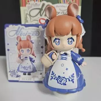 Фигурка феи из белого фарфора Нинизу от Morning Country