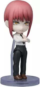 Фигурка Figuarts mini Chainsaw Man Makima размером около 90 мм, окрашенная из ПВХ и АБС-пластика, подвижная