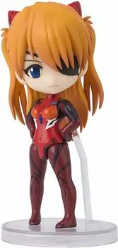 Фигурка Figuarts mini Evangelion Shikinami Asuka Langley примерно 90 мм окрашенная подвижная ПВХ и АБС