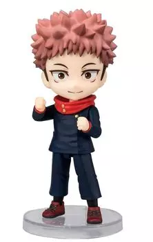 Фигурка Figuarts mini Jujutsu Kaisen Yuji Kojo примерно 90 мм, окрашенная из ПВХ и АБС, подвижная