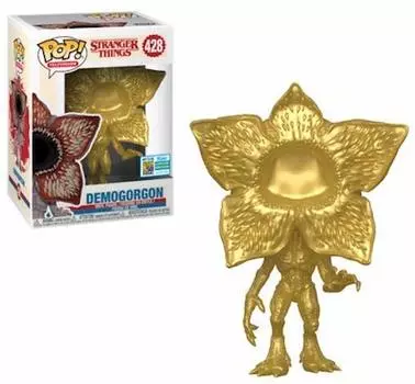 Фигурка Funko Gold Upside Stranger Things, ограниченный тираж, персонаж сериала Демогоргон, летняя конвенция, ограниченный тираж POP! #428