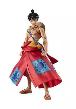 Фигурка героя боевика ONE PIECE Луффи Таро, окрашенная в ПВХ, 175 мм, подвижная, прибл.