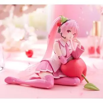 Фигурка Хацунэ Мику - Сакура Мику для рабочего стола Cute Series Cherry Blossom Cushion Ver [Официальная]