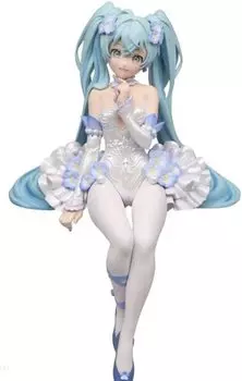 Фигурка Hatsune Miku Noodle Stopper Flower Fairy Nemophila All 1 Type Furyu Фигурка 15 см прибл.
