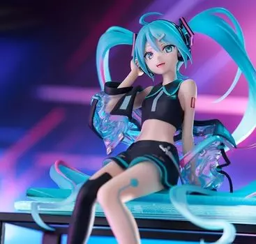 Фигурка Hatsune Miku Noodle Stopper Neon Cyber 1 Type Официальная фигурка 16 см прибл.