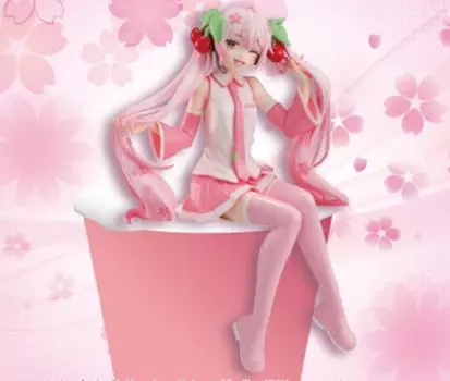 Фигурка Hatsune Miku Noodle Stopper Sakura Miku Wink ver.Furu
