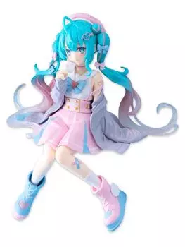 Фигурка Hatsune Miku Noodle Stopper в матросском костюме в сером цвете Love Grey, всего 1 тип - вер.. -