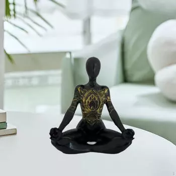 Фигурка из смолы «Поза йоги» для домашнего декора Handstand