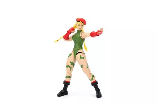 Фигурка Jada Toys Street Fighter II Cammy, коллекционная, со сменными руками и аксессуарами, на века, ностальгия по классической видеоигре
