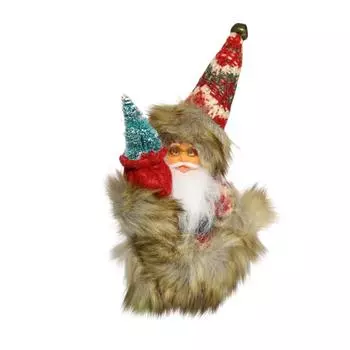 Фигурка Клауса в стоячей позе, Рождественское украшение, Милая подарочная кукла, Кукла, Украшение для окна One Size