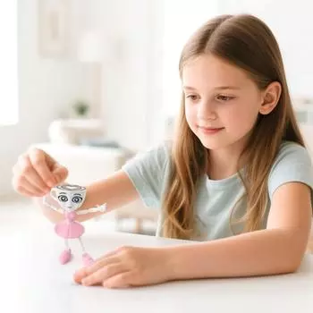 Фигурка коллекционная фигурка включает в себя сменную голову, руки и аксессуары ВИДЕО One Size