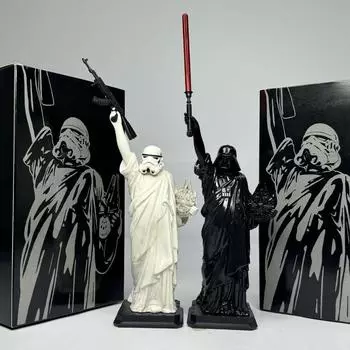 Фигурка коллекционная фигурка включает в себя сменную голову, руки и аксессуары - Видеоигра One Size чёрный