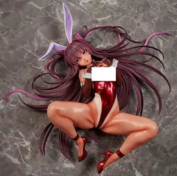 Фигурка кролика Мизуширо Юкиказе Вер Масштаб Native с открыткой Taimanin Bunny Girl Asagi Lilith 1/4
