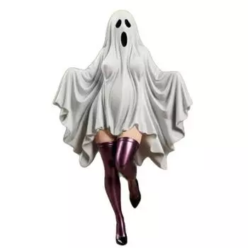 Фигурка Леди Призрак Соблазнительная Статуэтка Призрака Смола Сексуальный Женский Призрак Коллекционный Орнамент для Хэллоуина Декор для Стола Каминной Полки