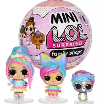 Фигурка LOL Surprise Mini Family Season 3, случайная доставка, популярные игрушки для корейских детей