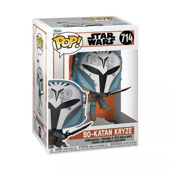 Фигурка Мандалорец из Star Wars Darksaber Funko Mandalorian S10 и реактивный ранец Star Wars Funko Bo-Katan Bo-Katan с Темным мечом