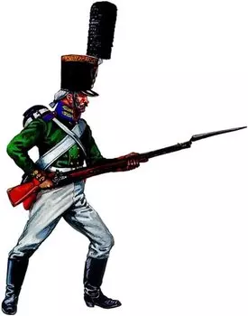 Фигурка Марса Гренадер Российской империи 1805 8 фигурок Пластиковая модель ORM32010 1/32 Позы/16