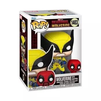 Фигурка Marvel Deadpool Wolverine Babypool Funko РОСОМАХА С БЭБИПУЛОМ ДЭДПУЛ И РОСОМАХА Marvel Funko Pop!