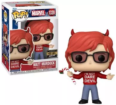 Фигурка Marvel Holiday Matte Not Daredevil Funko Marvel Funko I m POP!