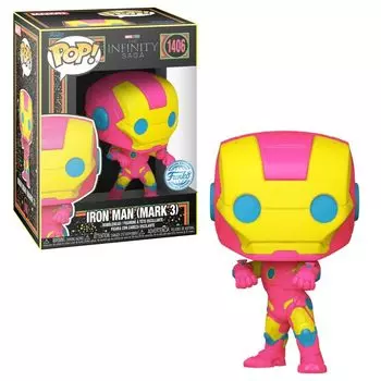 Фигурка Marvel Iron Man Infinity Saga Blacklight Funko IRON MAN THE INFINITY SAGA Funko Pop! (МАРК 3) (ЧЕРНЫЙ СВЕТ) - MARVEL