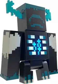 Фигурка MATTEL Minecraft Warden возрастом 10 лет и HHK89 [Свет и звук] [6 вверх] [Настоящее время]