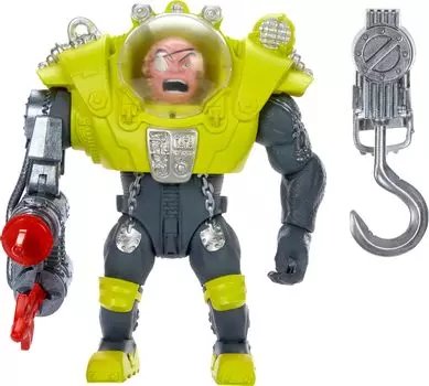 Фигурка Mattel Street Sharks с ружьем Springfire, коллекционная фигурка доктора Пираноида, вдохновленная телевизионными злодеями, аксессуар, игрушка, 6 дюймов, 90-е