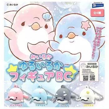 Фигурка Miiruka Yuruuruka BC x All 4 Types Set Full Comp Gacha Gacha Capsule Toy