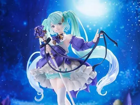 Фигурка Мику День рождения 2024 21 см Официальный товарный тип в Hatsune AMP+ ~Flower ver.~ Приблизительно. [всего 1]