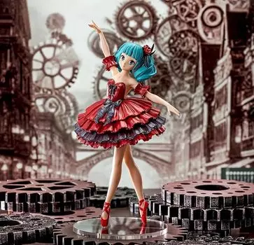 Фигурка Miku Project DIVA Luminasta Всего 1 Тип Официальная 19 см Hatsune MEGA39 s Hatsune Miku-Etoile Прибл.