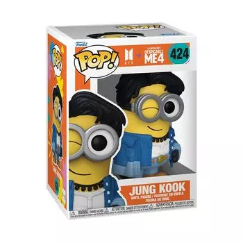Фигурка Minions x BTS Bangtan Boys Funko Funko Minions x BTS JUNG KOOK Funko POP! Камни - ХЛОП! (МИНЬОН)