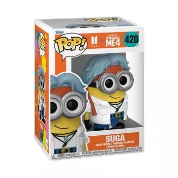 Фигурка Minions x BTS Bangtan Boys Funko Funko Minions x BTS SUGA Funko POP! Камни - ХЛОП! (МИНЬОН)